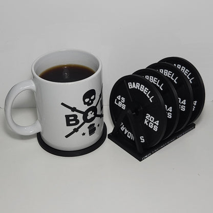POSAVASOS BARBELL STANDARD