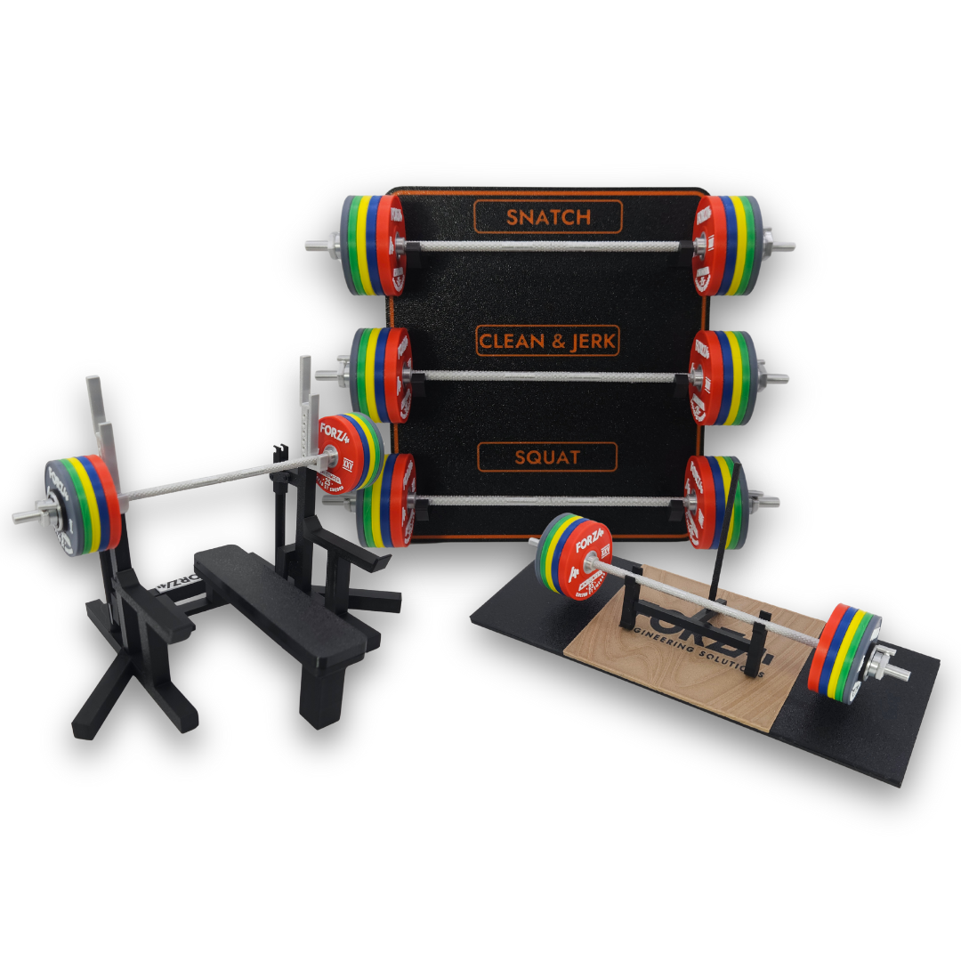 PACK FULL MINI BARBELLS + 2 Llaveros de regalo 🎁