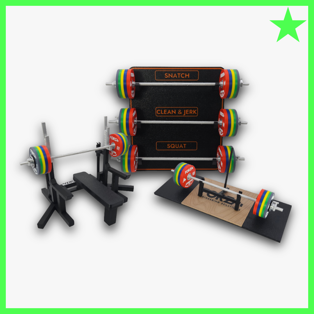 PACK FULL MINI BARBELLS + 2 Llaveros de regalo 🎁