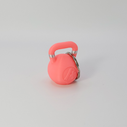 Llavero Kettlebell Rosado
