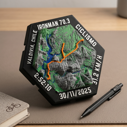 TRAIL MAP 3D PERSONALIZADO