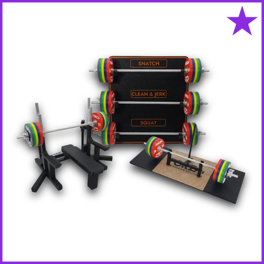 [BLACK PROMO] PACK FULL MINI BARBELLS + 2 Llaveros de regalo 🎁