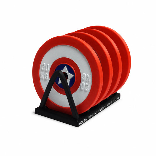 Set Posavasos Capitán América — 4 unidades en rack Forza